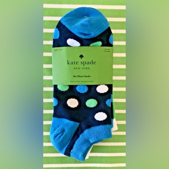 Kate Spade NWT  3 pairs socks - Picture 1 of 4